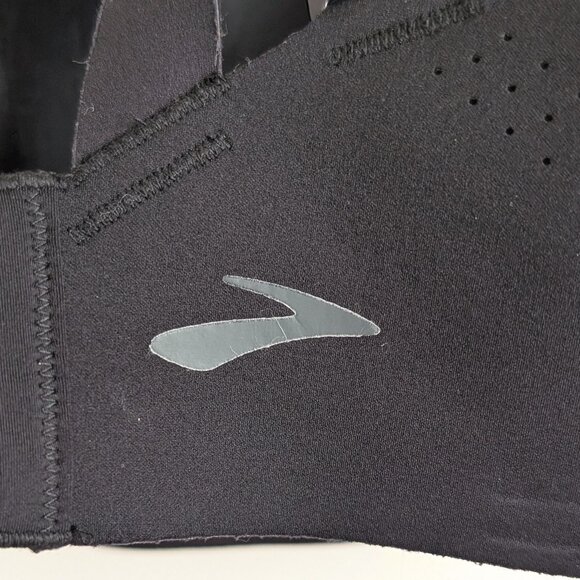 Brooks Dare Underwire Sports Bra, Black, Size 36D - Picture 7 of 10